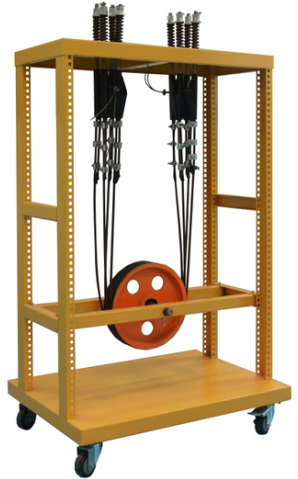 電梯繩頭套錐安裝與調(diào)整實(shí)訓(xùn)設(shè)備