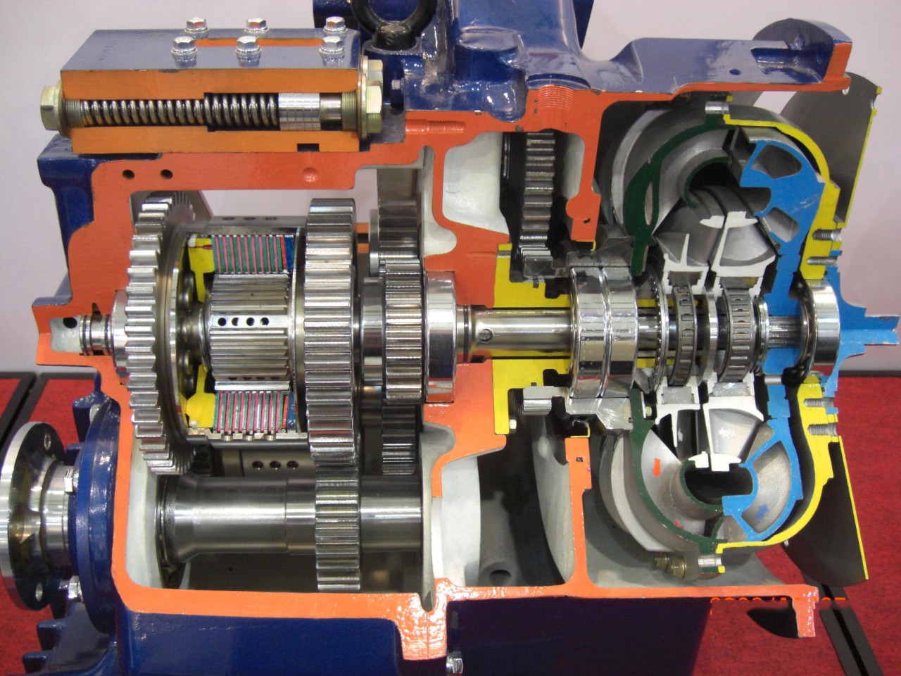拖拉機變速器解剖模型