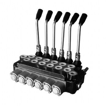 多路換向閥解剖模型