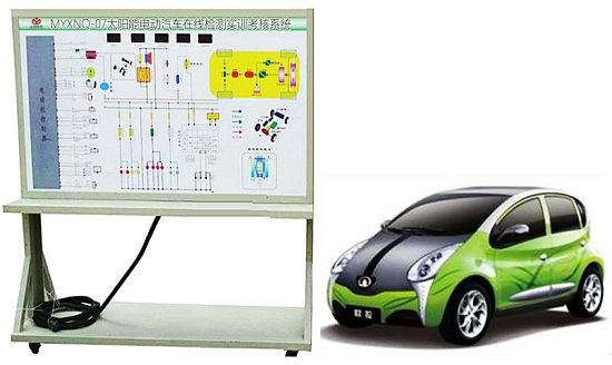 太陽能電動汽車在線檢測實訓考核裝置
