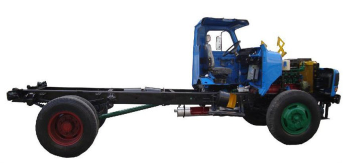 東風(fēng)天錦整車解剖電動模型